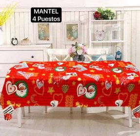 side image for Mantel Navideño #1 (4 puestos) - 1