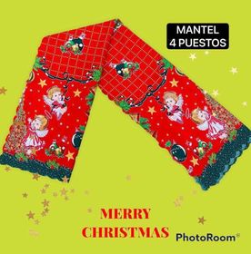side image for Mantel Navideño #1 (4 puestos) - 4