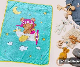 side image for Colcha Peluche Bebe - 1