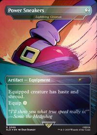 side image for Secret Lair X SONIC FOIL - Turbo Gear - 5