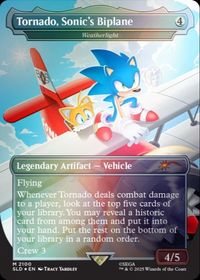 side image for Secret Lair X SONIC FOIL - Turbo Gear - 6