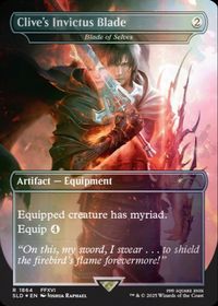 side image for Secret Lair Final Fantasy FOIL - Weapons - 2