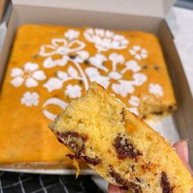 side image for Orange Chocolate Slice, 9” - 1