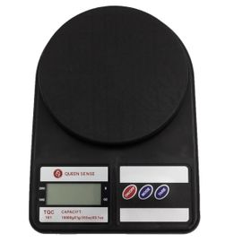 side image for Bascula Gramera 10kg Negra - 3