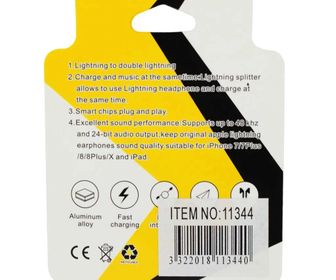 side image for Adaptador Divisor Lightning Para iPhone iPad Audio Y Carga - 2