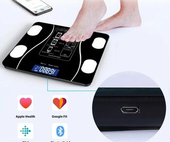 side image for Bascula personal inteligente bluetooth hasta 180k Negrag - 2