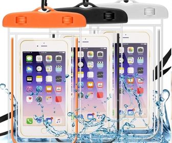 side image for Funda Impermeable De Celular Universal Bolsa Contra El Agua - 1