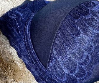 side image for Conjunto Plus Size Azul - 2