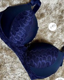 side image for Conjunto Plus Size Azul - 3
