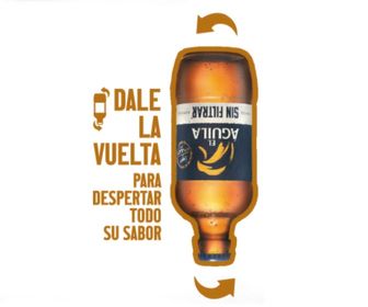 side image for Cervesa Àguila Sin Filtrar 33cl - 1