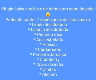 side image for Kit Gin caixa acrílica + copo dosador - 1