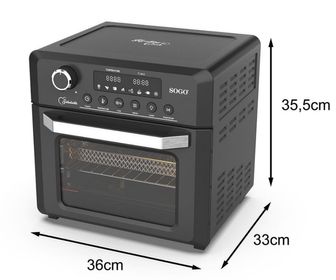 side image for Fritadeira sem óleo com forno 18 L - 3