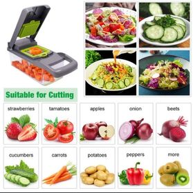 side image for 11 em 1 Cortador e triturador legumes e frutas  - 2