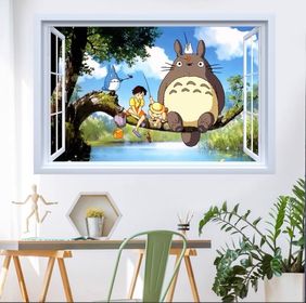 side image for Adhesivos 3D Totoro varios diseños - 1