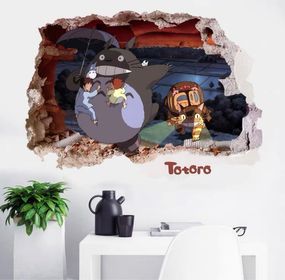 side image for Adhesivos 3D Totoro varios diseños - 4