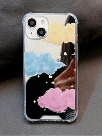 side image for Case diseño espejo y nubes  - 1
