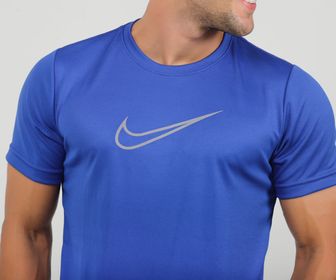 side image for CAMISA NIKE BIG AZUL ROYAL (ESCUDO VAZADO) - G - 3