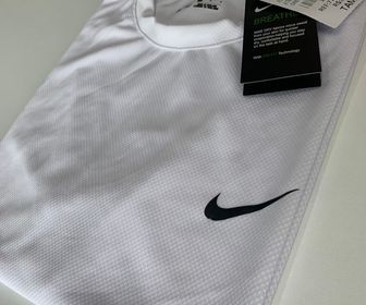 side image for CAMISA NIKE BRANCA C/PRETO - G - 1