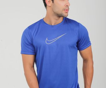 side image for CAMISA NIKE BIG AZUL ROYAL (ESCUDO VAZADO) - G - 1