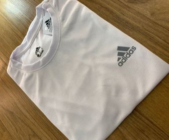 side image for CAMISA ADIDAS BÁSICA BRANCA - GG - 1