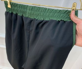 side image for SHORT NIKE PRETO COM VERDE - GG - 1