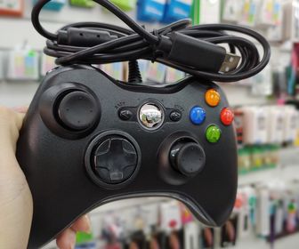 side image for CONTROLE XBOX 360 COM FIO - 2