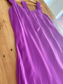 side image for Vestido Maria Midi Fucsia - 1