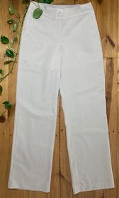 side image for Calça Reta Bege  - 1