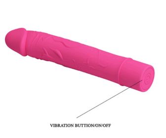 side image for Vibrador Vic - Pretty Love - Pink Macio e muito potente  - 3