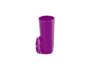 side image for Copo 470ml com tampa Roxo - 1