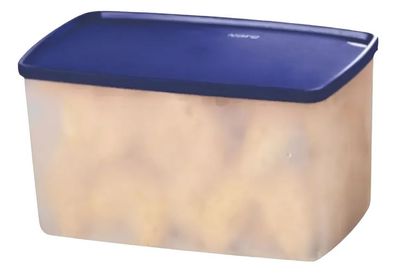 side image for Freezer Espaçosa 3l Transparente tampa Azul - 1