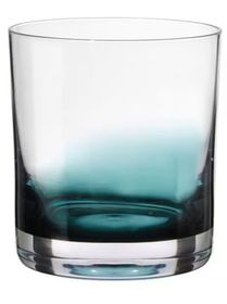 side image for Set de 6  vasos de cristal Pier 1 Imports - Azul - 1