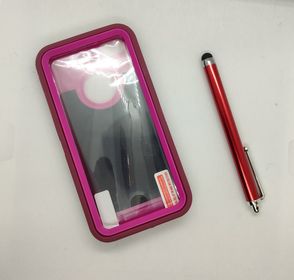 side image for Funda Nueva Uso Rudo iPhone 5C (+Accesorios) Rojo/Rosado/Vino - 2