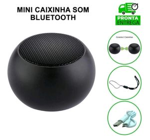 side image for Caixinha Som Bluetooth Tws Metal Mini Speaker Amplificada  - 3