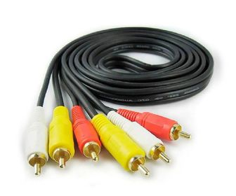 side image for Cabo de Áudio e Vídeo 3RCA X 3RCA Com 1,50 Metros - 1