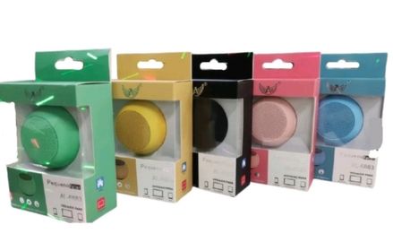 side image for Caixinha Som Bluetooth Tws Metal Mini Speaker Amplificada  - 1