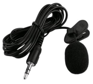 side image for Mini Microfone De Lapela Profissional Computador Câmera Plug P2 - 1
