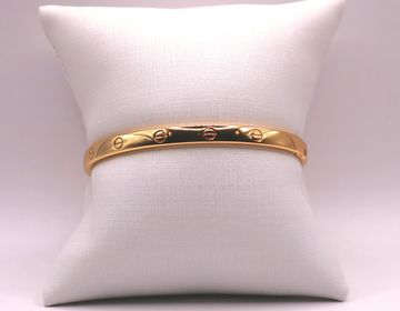 side image for BRACELETE BANHADO A OURO 18K  - 2