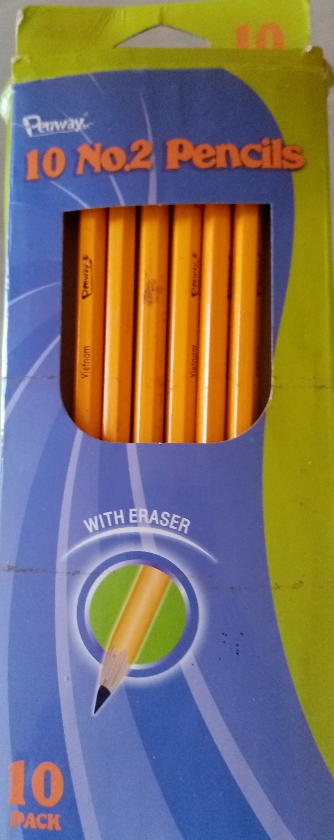 10 Penway No. 2 Pencils 