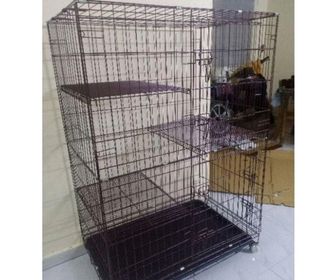 side image for Sangkar Kucing 3 Level 3 feet - 1