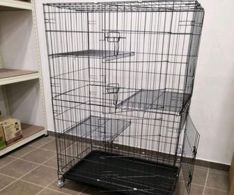 side image for Sangkar Kucing 3 Level 3 feet - 2