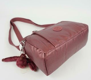 side image for Wes Dark maroon metallic Kipling - 2