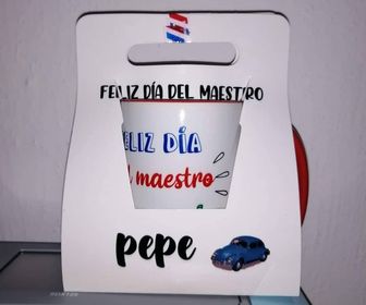 side image for Taza Color Orillas y Asa 15 Onzas - 3