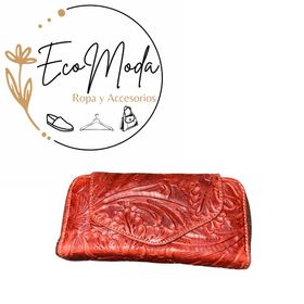 side image for Cartera tipo wallet 100% piel nacional - 2