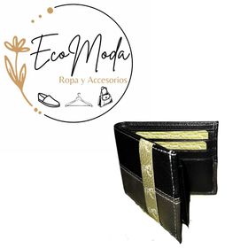 side image for Cartera tipo wallet 100% piel nacional - 2