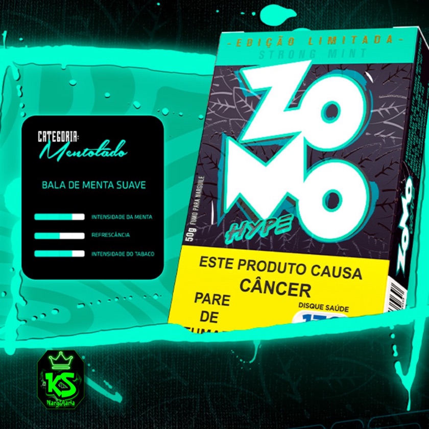 Essência Zomo strong mint hyper