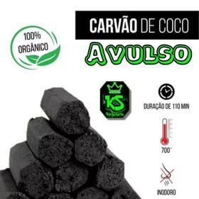 Carvão de coco avulso