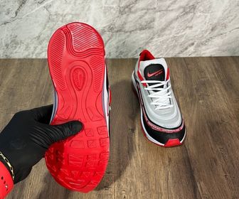 side image for AirMax 97 " cinza/Vermelho " - 3
