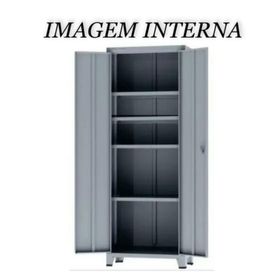side image for Armário de Aço c/ 02 portas – PA 80 – 1,98×0,80×0,40m – CHAPA # 26 - 2