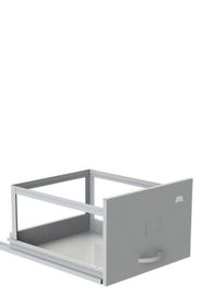 side image for Arquivo de Aço 04 Gav – (70cm) – CHAPA # 26 – TRILHO TELESC – 1,36×0,47×0,70m – CZ/CZ  - 1